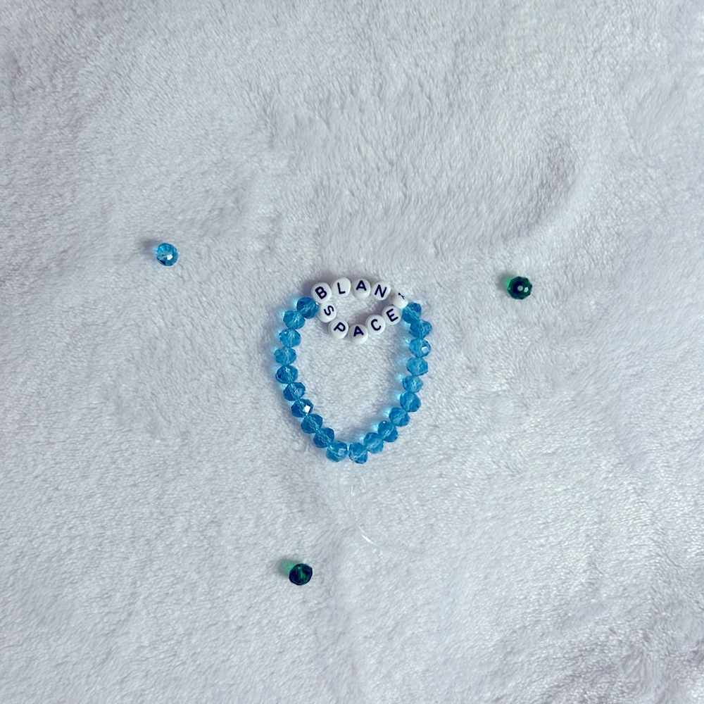 blank space friendship bracelet!